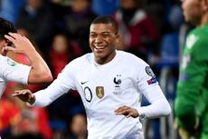 Babak Pertama Swedia Vs Perancis, Kylian Mbappe Bawa Les Bleus Unggul