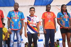 Lombok Marathon Kacau, Pelari Kenya Juara