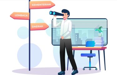 Ilustrasi seleksi CPNS dan PPPK 2023.