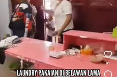 Video Viral Pelaku Tawuran Bersajam Merusak Penatu Warga di Medan