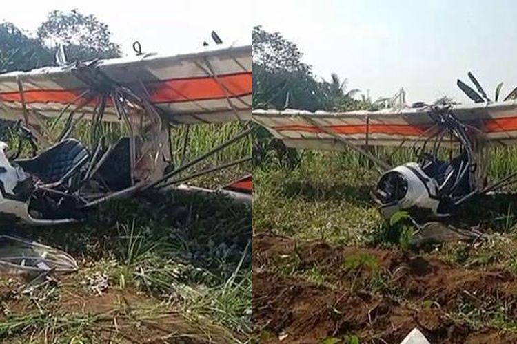 Pesawat FASI Sudah Dicek dan Dinyatakan Laik Terbang oleh TNI AU Sebelum Jatuh di Bogor