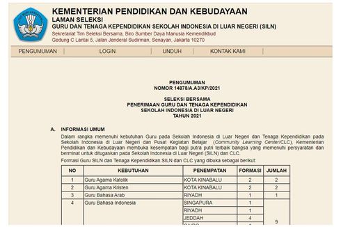 Kemendikbud Buka Seleksi Guru untuk Mengajar di Luar Negeri