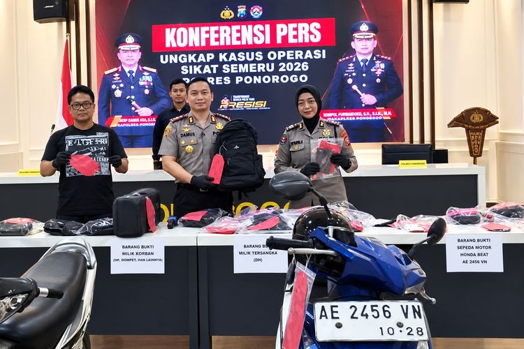 Pura-pura Menolong Korban Kecelakaan, Pria di Ponorogo Bawa Kabur Motor