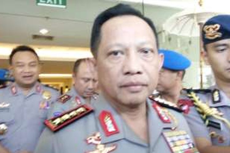 Kapolri Jenderal Polisi Tito Karnavian, saat acara di Nusa Dua,Bali,Kamis(15/9/2016)