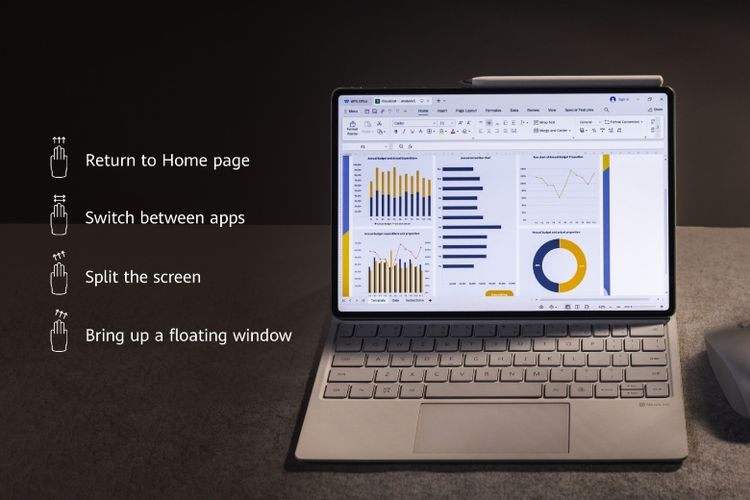 HUAWEI MatePad Pro 12.2 mengusung beberapa teknologi unggulan.