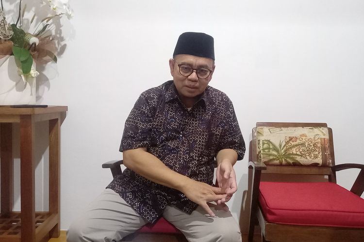 Co Captain Timnas Anies-Muhaimin, Sudirman Said saat ditemui di kediamannya di Brebes, Jawa Tengah, Kamis (18/42024).
