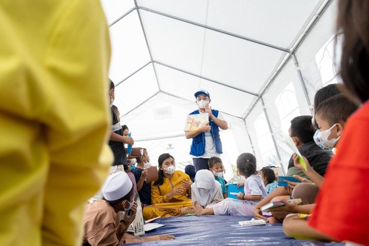 Plan Indonesia Beri Dukungan Psikososial untuk Anak Terdapak Gempa Cianjur