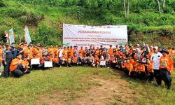 Minimalisasi Risiko Bencana Alam, DMC Dompet Dhuafa dan BNPB Tanam 1.220 Bibit Pohon di Bandung Barat