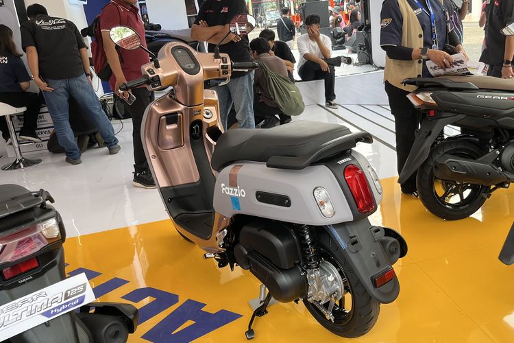 Yamaha Fazzio facelift di ajang Jakarta Fair 2025.