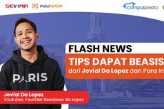 YouTuber Jovial da Lopez Bagikan Tips Raih Beasiswa