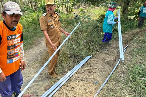 Dusun Kering Kritis di Situbondo Dapat Bantuan Pipa PVC