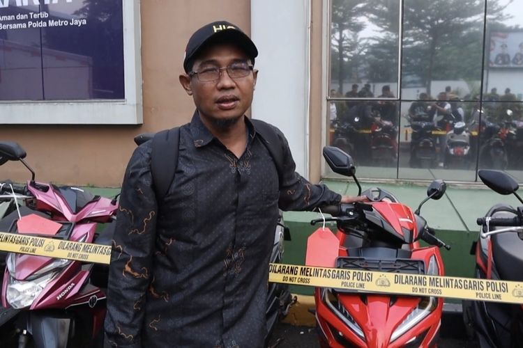 Hilang Dicuri 3 Tahun Lalu, Motor Warga Legok Tangerang Akhirnya Kembali