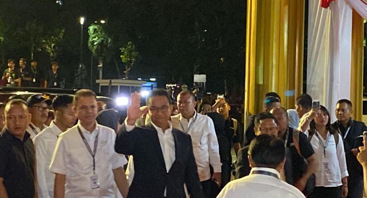 Debat Capres, Anies-Muhaimin Jadi Pasangan Terakhir yang Tiba di Istora Senayan
