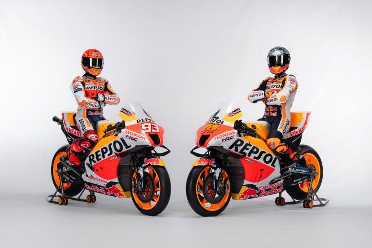 Livery Repsol Honda Team untuk MotoGP 2022