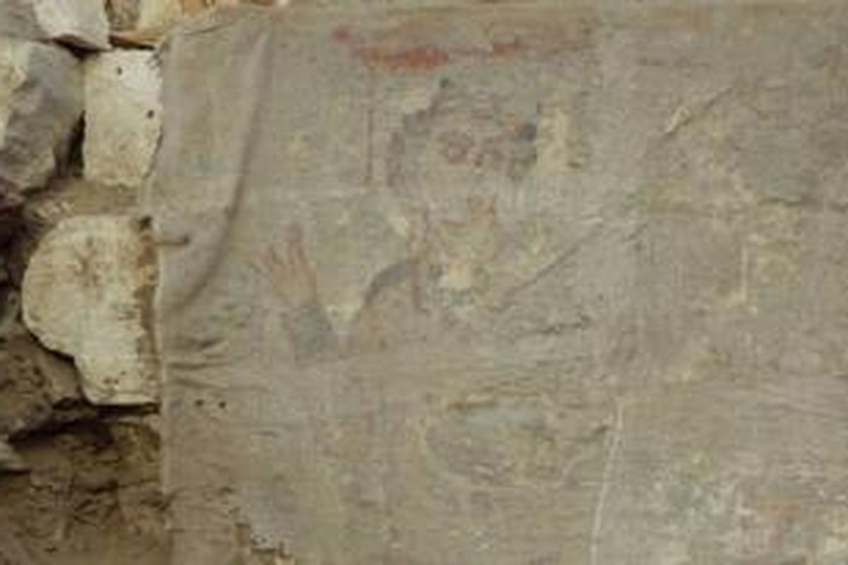 Lukisan di makam Mesir Kuno ditemukan. Diduga, lukisan itu menggambarkan sosok Yesus. 