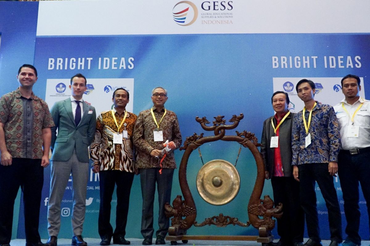 Pembukaan pameran pendidikan GESS 2018 telah dibuka hari ini di Jakarta Convention Center (JCC) dan akan berlangsung 26-28 September 2018.