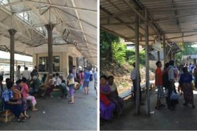 Penduduk Yangon yang menggunakan Circular Railway, yang berjalan di rel sepanjang 45 kilometer di sekitar kota, harus menghadapi perjalanan kereta dengan kecepatan 17 kilometer per jam yang ditempuh selama tiga jam. 