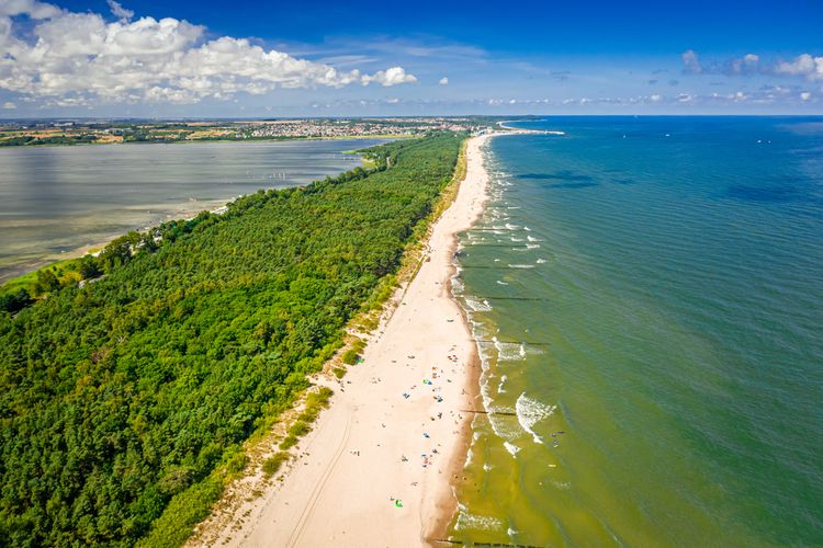 Pantai Hel, Polandia.
