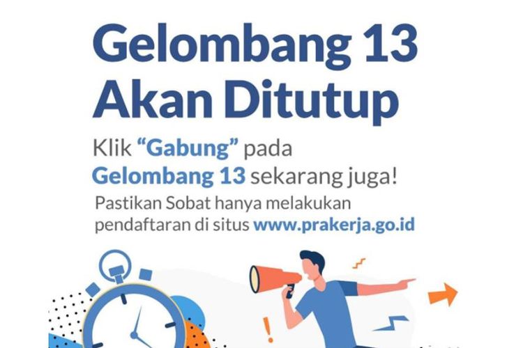 Login Www Prakerja Go Id Untuk Cek Peserta Lolos Prakerja Gelombang 13 Halaman All Kompas Com