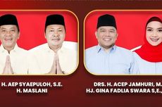 Pilkada Karawang, Acep-Gina Nomor Urut 1 dan Aep-Maslani Nomor Urut 2