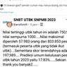 Ramai Nilai Tertinggi dan Terendah UTBK SNBT 2023, Kapan Hasilnya Keluar? 