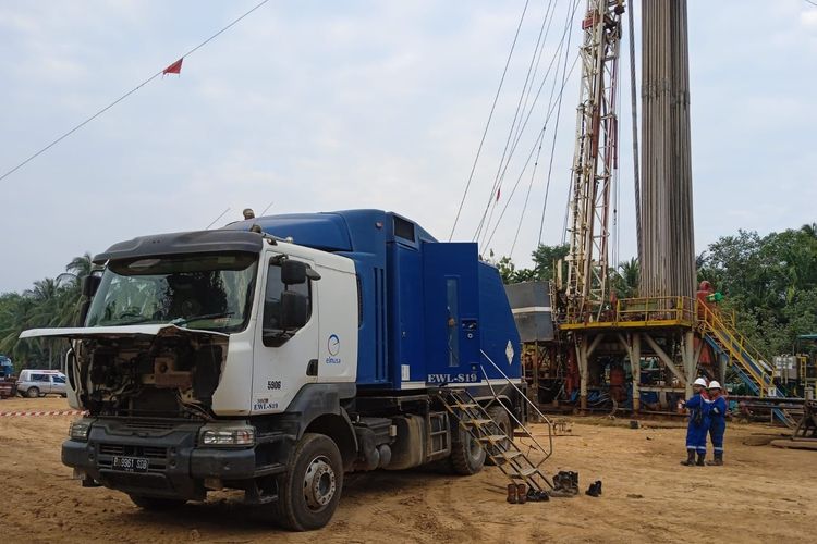 Salah satu layanan Elnusa di Prabumulih Field dalam rangka mendukung peningkatan produksi gas di wilayah tersebut. 