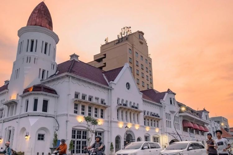 Kota Lama Surabaya sebagai pilihan tempat date romantis dan murah di hari Valentine. Sumber: Instagram Kota Lama 