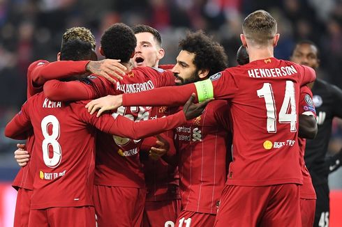 Salzburg Vs Liverpool, Gol Beruntun Bawa The Reds Lolos 16 Besar