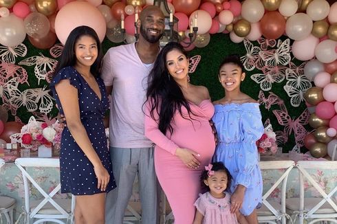 Kobe Bryant dan Kisahnya Mengasuh 4 Anak Perempuan