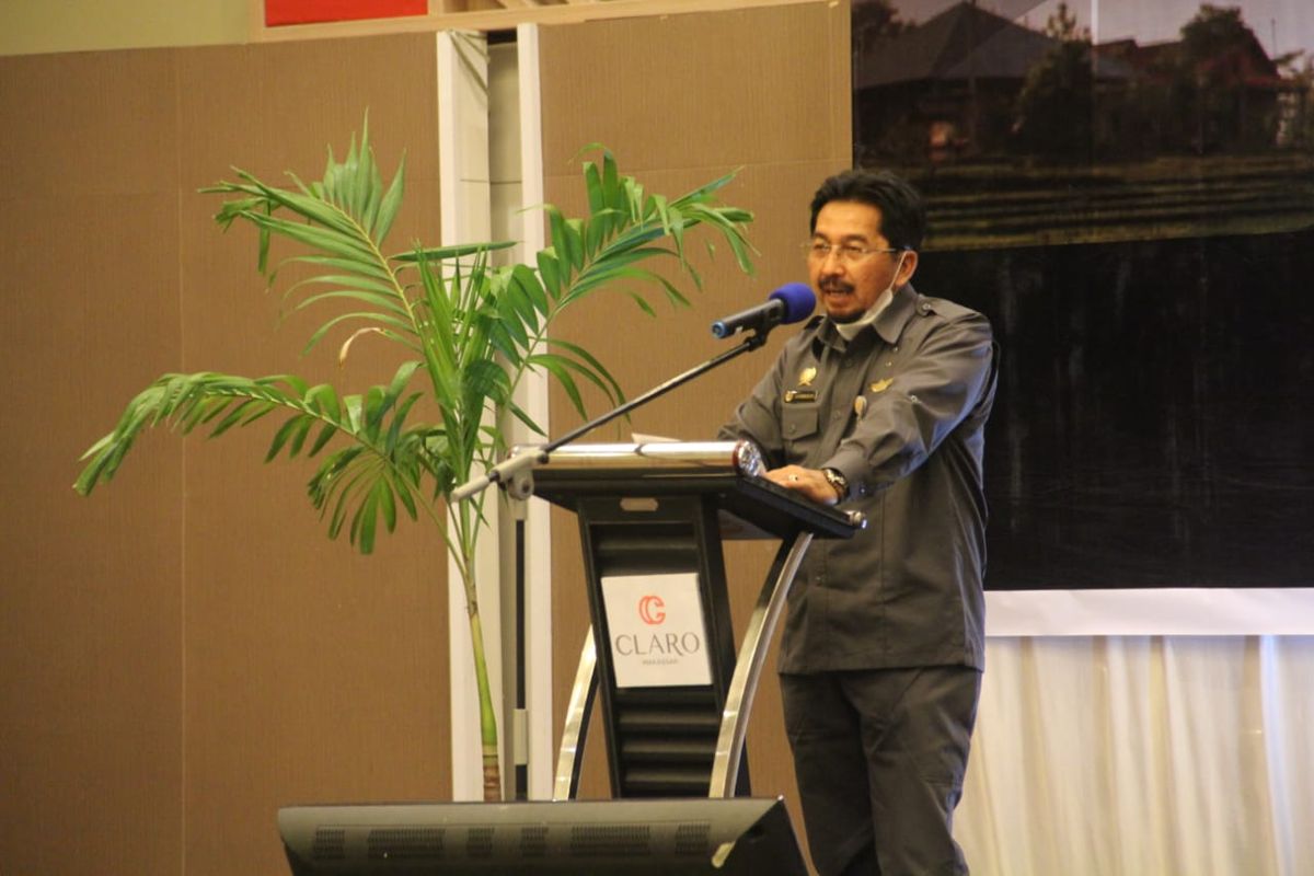 Mentan Syahrul Yasin Limpo berharap AUTP bisa menjamin petani yang alami gagal panen, Rabu (21/10/2020).