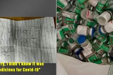 Tahu Barang yang Dicuri Vaksin Covid-19, Pencuri Ini Minta Maaf dan Mengembalikan