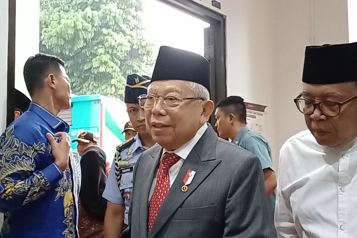 Ma'ruf Amin Siap Hadiri Pelantikan dan Sambut Gibran di Istana Wapres