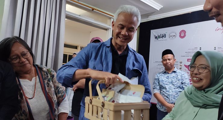 Sindir soal Tekanan Aparat, Ganjar: "Kenapa Bapak Dukung Kami? Ya karena Kami Ada Masalah"