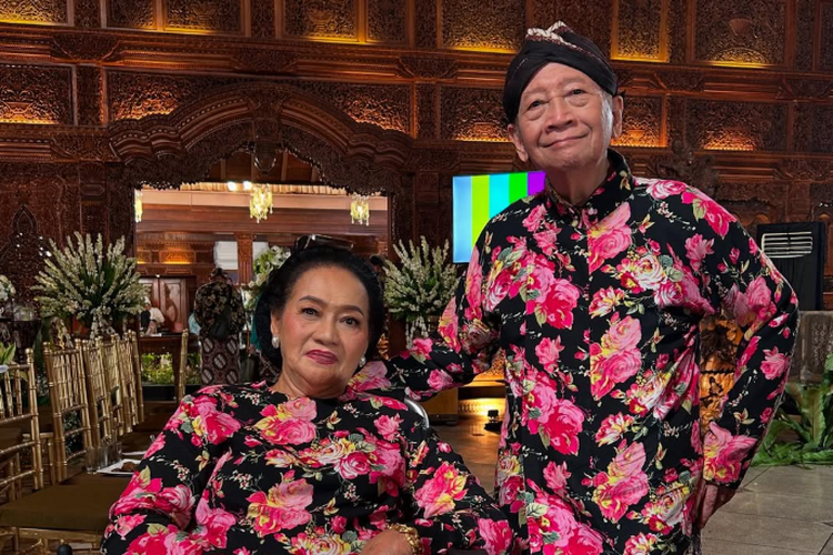 Kedua orangtua Maia Estianty, yakni Harjono Sigit dan Kusthini.