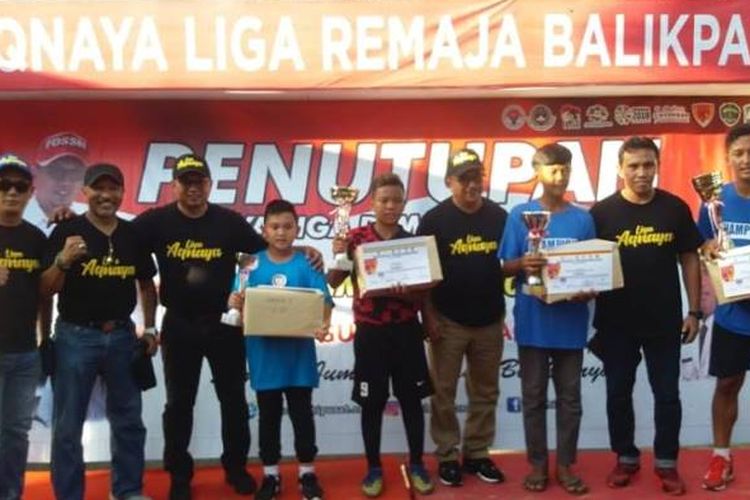 Liga tersebut ditutup langsung Walikota Balikpapan H.M Rizal Effendi beserta Disporapar Balikpapan dan hadir inspirator dan motivator sepak bola Indonesia sekaligus pelatih Timnas, Fachri Husaini dan Bima Sakti.