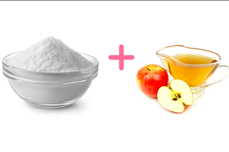 Baking soda dan cuka sari apel