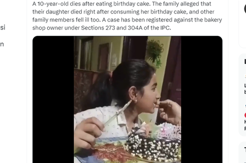 Bocah 10 Tahun Meninggal Usai Makan Kue Ulang Tahunnya, Sempat Mengeluh Mual dan Haus
