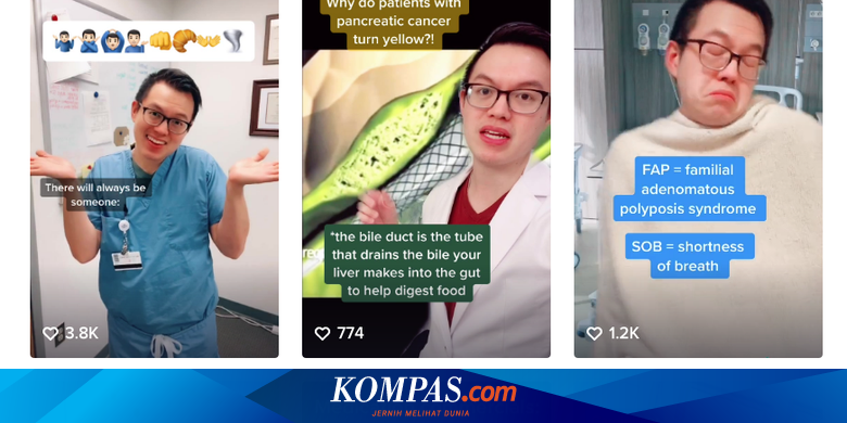 Ala Anak Muda Dokter Pakai Tiktok Untuk Bicarakan Depresi Sampai Vape Halaman All Kompas Com