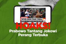 INFOGRAFIK: Hoaks! Prabowo Tantang Jokowi untuk Perang Terbuka