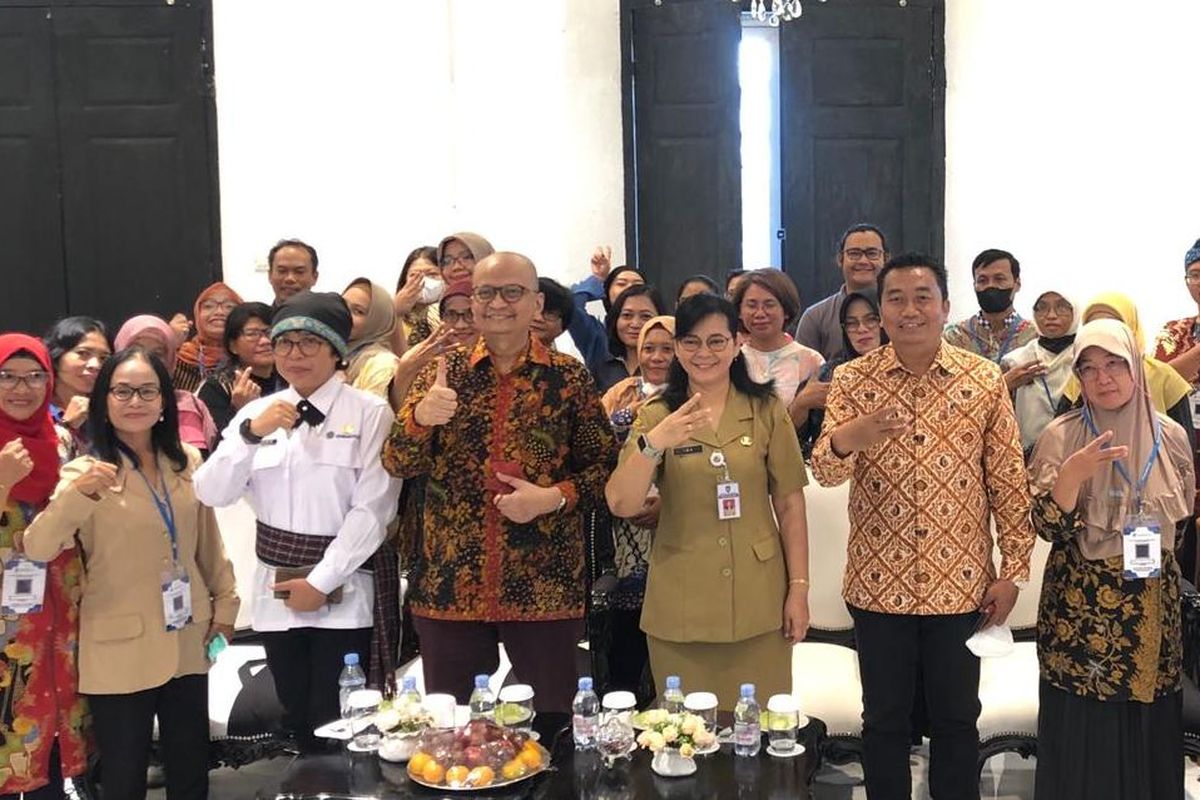 Pelatihan bagi Usaha Mikro di Sektor Pariwisata Kota Surakarta, di Petit Boutique Hotel, Surakarta, Senin (26/9/2022)