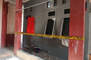 Penampakan TKP Pembunuhan Cucu Mpok Nori oleh Mantan Suami Warga Irak 