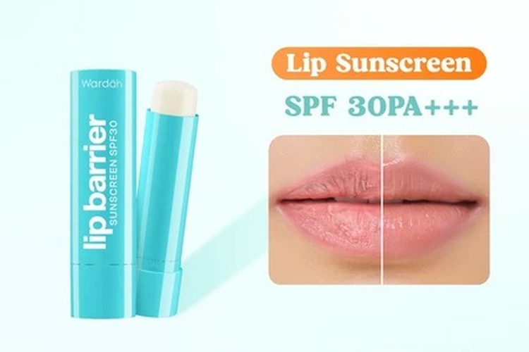 Berikut beberapa rekomendasi lip balm dengan SPF yang bisa jadi pilihan untuk aktivitas harian, salah satunya Wardah Lip Barrier Sunscreen SPF 30.