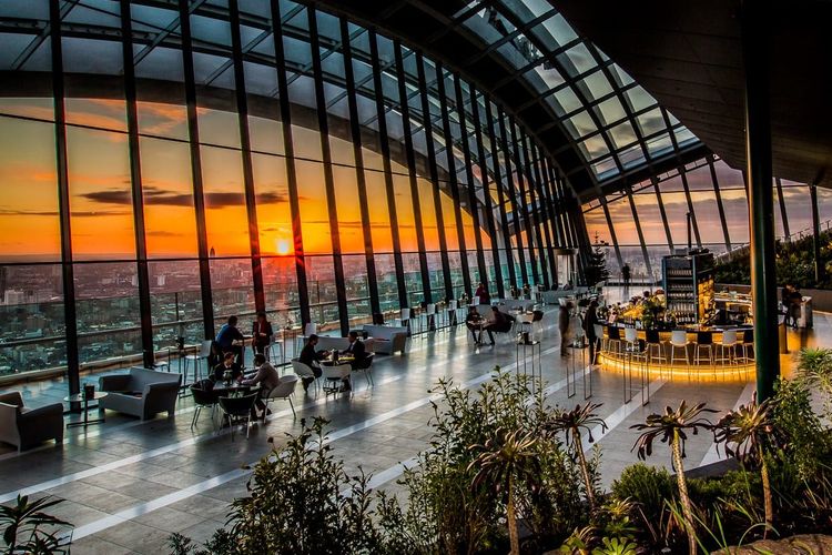 Sky Garden, London, Inggris DOK. Sky Garden