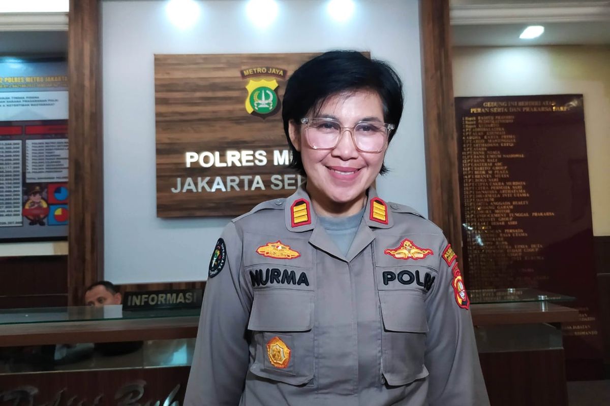Kepala Seksi Humas Polres Metro Jakarta Selatan, AKP Nurma Dewi, saat ditemui di kantornya pada Selasa (11/10/2022).