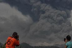 Abu Vulkanik Gunung Kelud Sampai Kota Bogor 