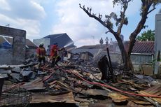 Rumah Semi Permanen Ludes Terbakar di Bambu Apus, Tangsel
