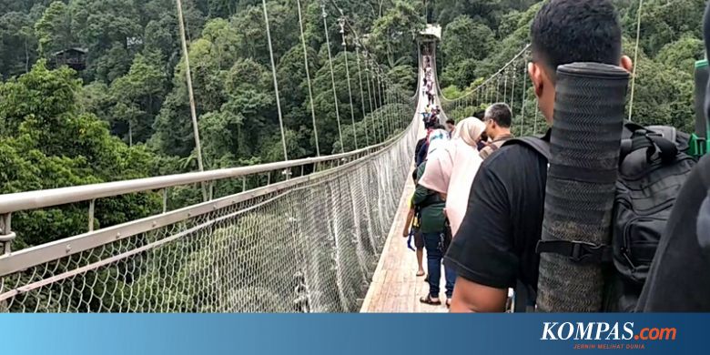 Sensasi Melintasi Jembatan Gantung Terpanjang Di Indonesia