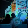 Pertunjukan Video Mapping Warnai Pembukaan Kembali Kesawan City Walk di Gedung Warenhuis