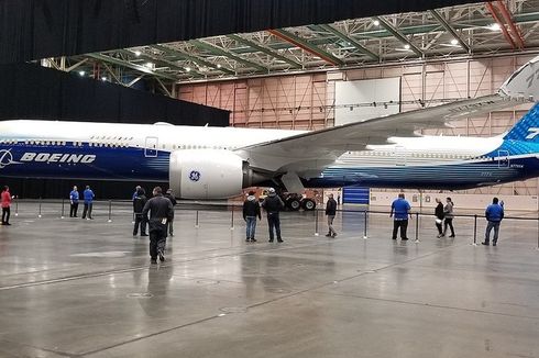Pintu Meledak, Boeing Tunda Uji Coba Pesawat 777x