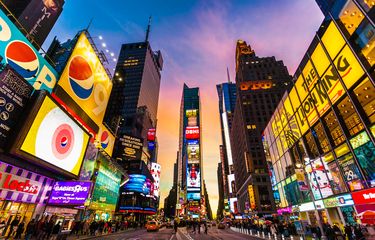Times Square New York.